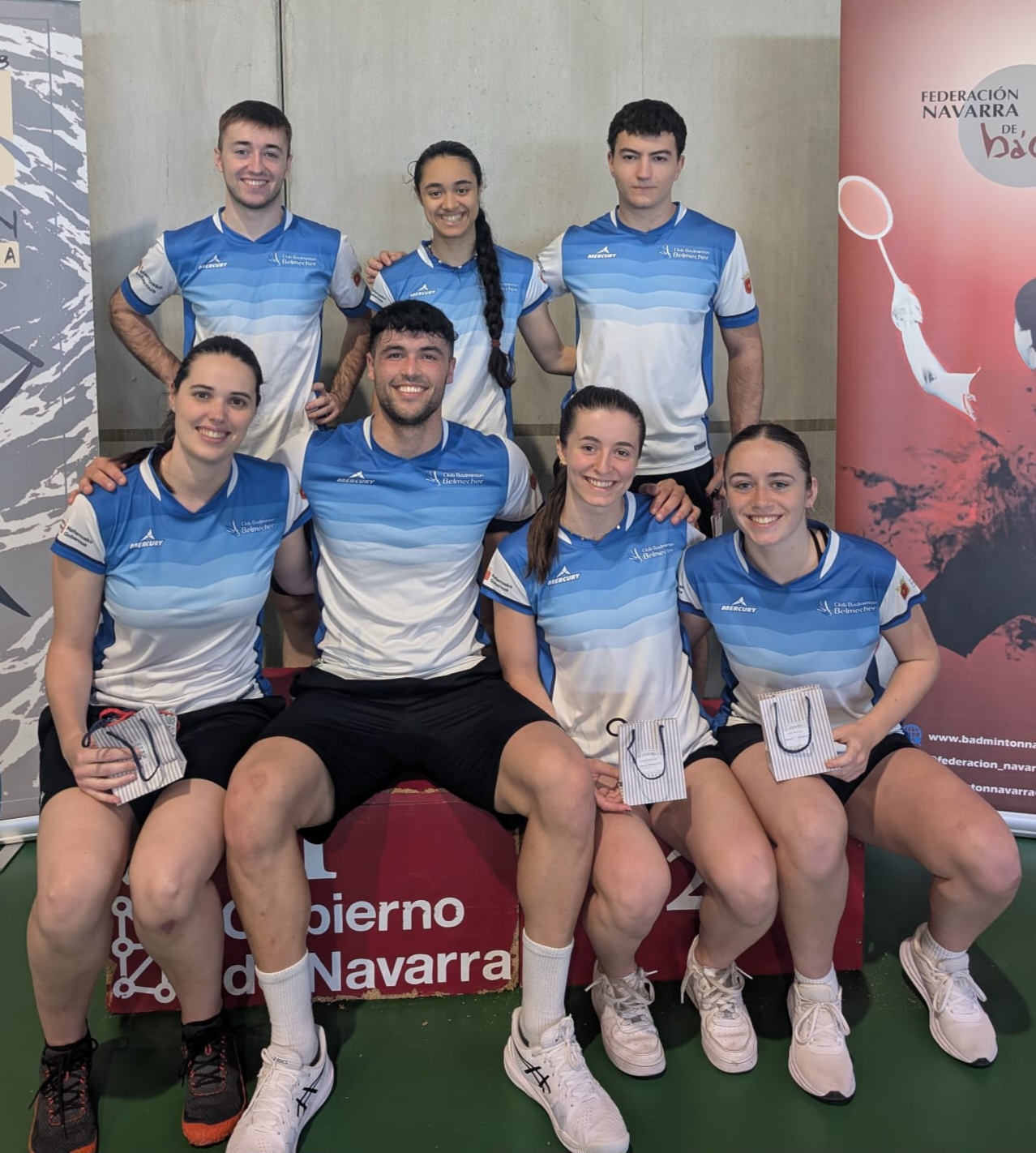 &quot;El Club B&aacute;dminton Belmecher conquista siete medallas en el Campeonato Navarro Absoluto&quot;